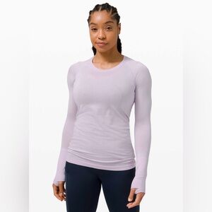 Lululemon Swiftly Tech Long Sleeve 2.0 Lavender Dew 6